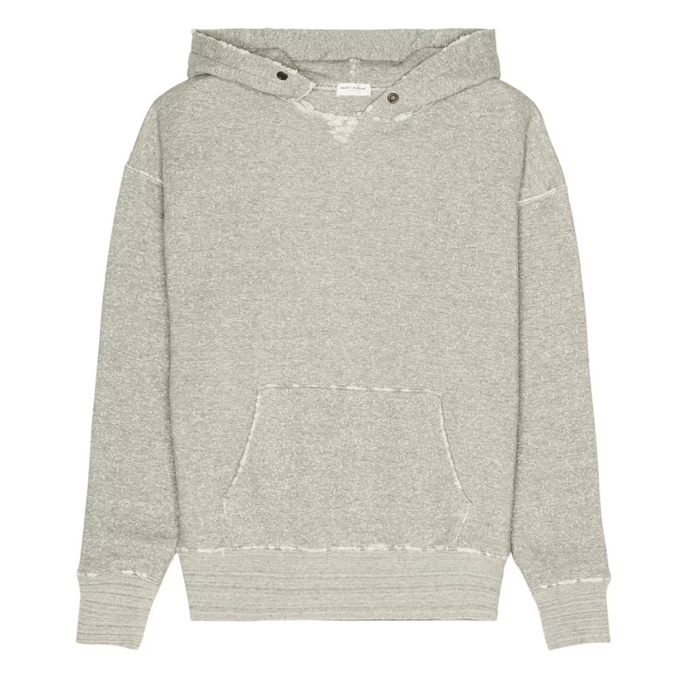 Saint Laurent Grunge University Hoodie